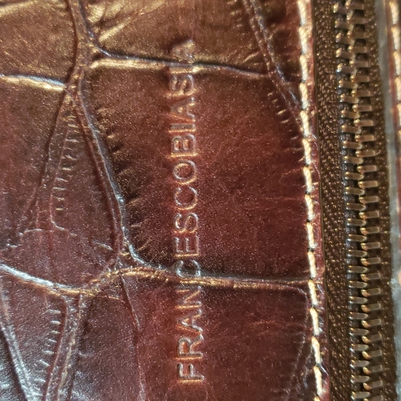 NWT designer crossbody brown leather - Picture 12 of 12